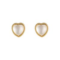 Fashion Earrings Creative Simple Heart-shaped Alloy Earrings main image 6