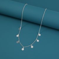 New Niche Design Jewelry Star Element Pendant Blue-green Luminous Luminous Necklace main image 5