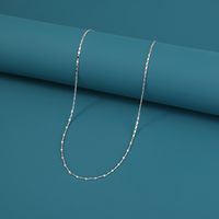 Neue Einfache Schmuckkette Sky Blue Luminous Halskette main image 5