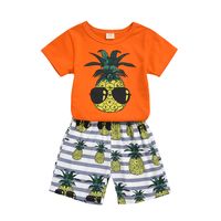 2022 Short-sleeved Suit Cotton Summer New Baby Children's Clothing main image 9