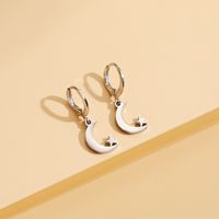 Fashion Simple Stainless Steel Earrings Geometric Drop Earrings main image 3