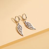 Fashion Simple Stainless Steel Earrings Geometric Drop Earrings main image 4