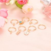New Set Simple Bell Diamond 7 Pieces Set Earrings Alloy Wholesale main image 6