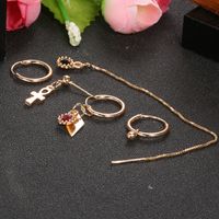 New Set Autumn And Winter 5 Sets  Earrings Fashion Alloy Wholesale main image 6