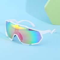 Colorful Bicycle Men's One-piece Lenses Sports Sunglasses Men's Shades main image 2