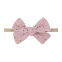 New Children's Hair Accessories 20 Colors Simple Bow Hairband sku image 7