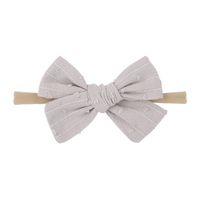 New Children's Hair Accessories 20 Colors Simple Bow Hairband sku image 5