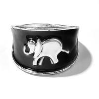 Alloy Jewelry Retro Domineering Trend Elephant Ring main image 5