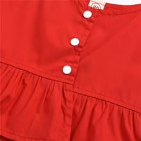 Summer New Girls' Ruffled Sling Top Watermelon Printed Shorts Two-piece Set main image 6
