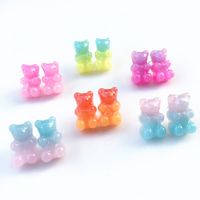 Cute And Interesting Two-color Gummy Bear Earrings Female main image 6