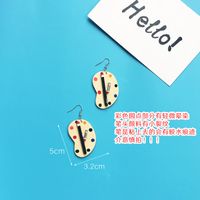 Diy Creative Hand-made Palette Funny Ear Hook Earrings Female main image 3