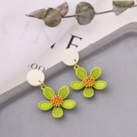 Fashion Cute Butterfly Shape Flower Drop Earrings main image 1