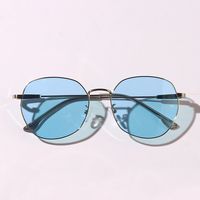 Fashion Geometric Polygon Lens Sunglasses Female Wholesale main image 3