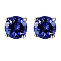 Glam Oval Copper Plating Inlay Artificial Gemstones Rings Earrings Necklace sku image 1