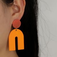 Einfacher Stil Geometrisch Keine Intarsien Ohrringe sku image 5