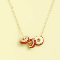 Simple Classic 925 Sterling Silver Necklace sku image 1