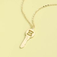 Simple Classic Key S925 Necklace main image 1