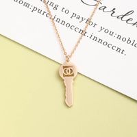 Simple Classic Key S925 Necklace main image 5