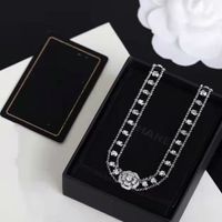 New Camellia Short Collarbone Chain Chinese Style Necklace main image 5