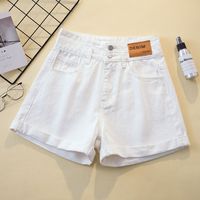 2022 Sommer Neue Dünne Lockere Denim-shorts Mit Hoher Taille sku image 1