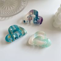 Jewelry Heart-shaped Acetic Acid Grab Clip Gradient Hollow Clip Accessories main image 3