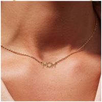 Mama Alloy Letter Alloy Necklace Mother's Day Series Women's Jewelry main image 3