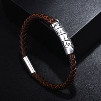 Fashion Magnetic Buckle Bracelet Father's Day Gift main image 5