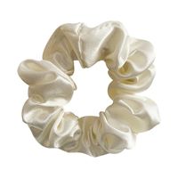 Solid Color Retro Satin Hair Ring Hair Ponytail main image 6