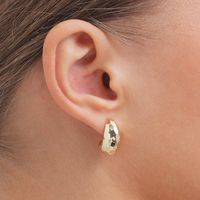 Fashion Jewelry Metal Faceted Alloy Simple Earrings main image 2