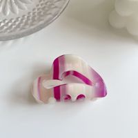 Jewelry Heart-shaped Acetic Acid Grab Clip Gradient Hollow Clip Accessories sku image 4