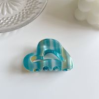 Jewelry Heart-shaped Acetic Acid Grab Clip Gradient Hollow Clip Accessories sku image 6