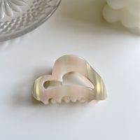 Jewelry Heart-shaped Acetic Acid Grab Clip Gradient Hollow Clip Accessories sku image 7