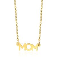 Mama Alloy Letter Alloy Necklace Mother's Day Series Women's Jewelry sku image 1
