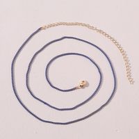 Fashion Simple Metal Purple Chain Waist Chain Alloy Body Chain sku image 1