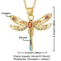 Ethnic Style Insect Copper Necklace In Bulk main image 3