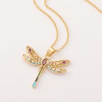 Ethnic Style Insect Copper Necklace In Bulk main image 4