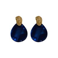 Fashion Water Droplets Arylic No Inlaid Earrings main image 6