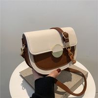 Fashion Retro Saddle Messenger Bag17.5*14*6.5cm main image 1