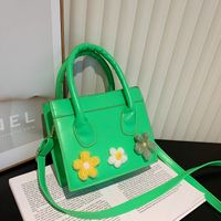 Fashion Flowers Cute Handbag One-shoulder Messenger Bag 18*15*7cm main image 2