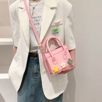 Fashion Flowers Cute Handbag One-shoulder Messenger Bag 18*15*7cm main image 4
