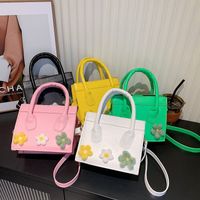 Fashion Flowers Cute Handbag One-shoulder Messenger Bag 18*15*7cm main image 5