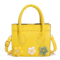 Fashion Flowers Cute Handbag One-shoulder Messenger Bag 18*15*7cm main image 6