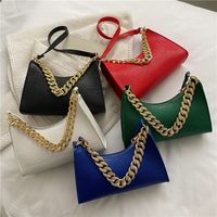 Fashion Chain Handbag Shoulder Rmpit Bag24.5*17*6.5cm main image 5