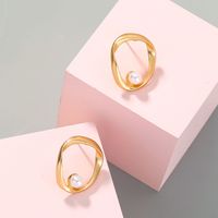 Fashion Jewelry Geometric Retro Matte Alloy Earrings Women main image 3
