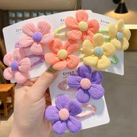 Children&#39;s Hairpin Flower Hairpin Girl Baby Cute Super Cute Broken Hairpin Little Girl Bangs Clip Hair Accessories Hairpin main image 2