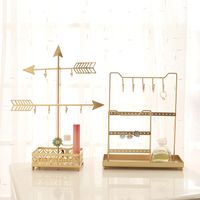 New Desktop Jewelry Display Stand Home Earring Storage Rack Hanging Necklace Shelf Cosmetics Shelf main image 3