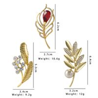 Fashion New Diamond-studded Brooch Clothing Accessories main image 4