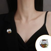 Nouveaux Coeurs Pique Badges Émaillés Personnages De Poker Dégoulinant Broche main image 6