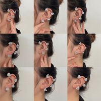 Fashion Diamond-studded Butterfly Ear Bone Clip Single main image 3