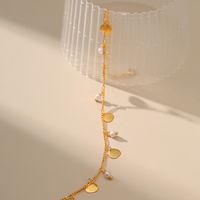 Nouveau Bracelet De Cheville Réglable Avec Pendentif En Perles De Coquillages main image 5